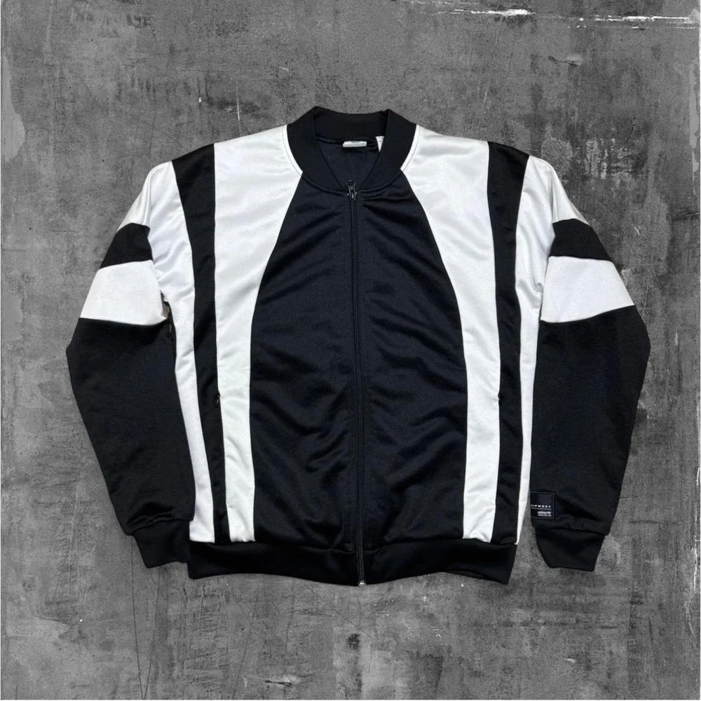 Adidas Equipment Black & White Zip Jacket XL L Sport Track Retro EQT